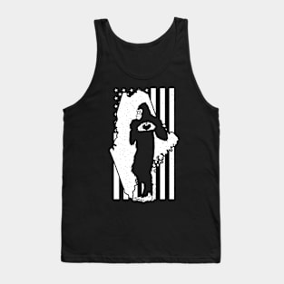 Maine Bigfoot American Flag Tank Top